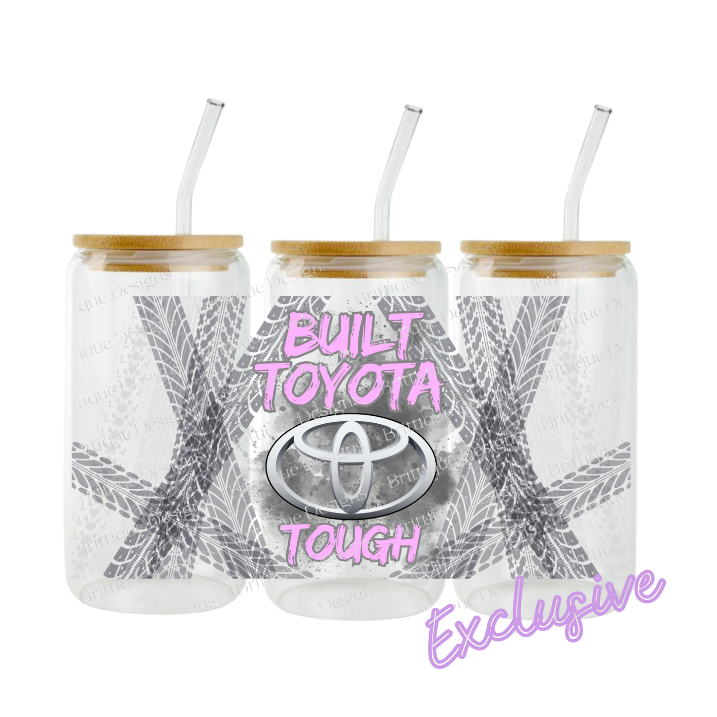 Toyota Tough Blue | 16oz UV DTF Exclusive