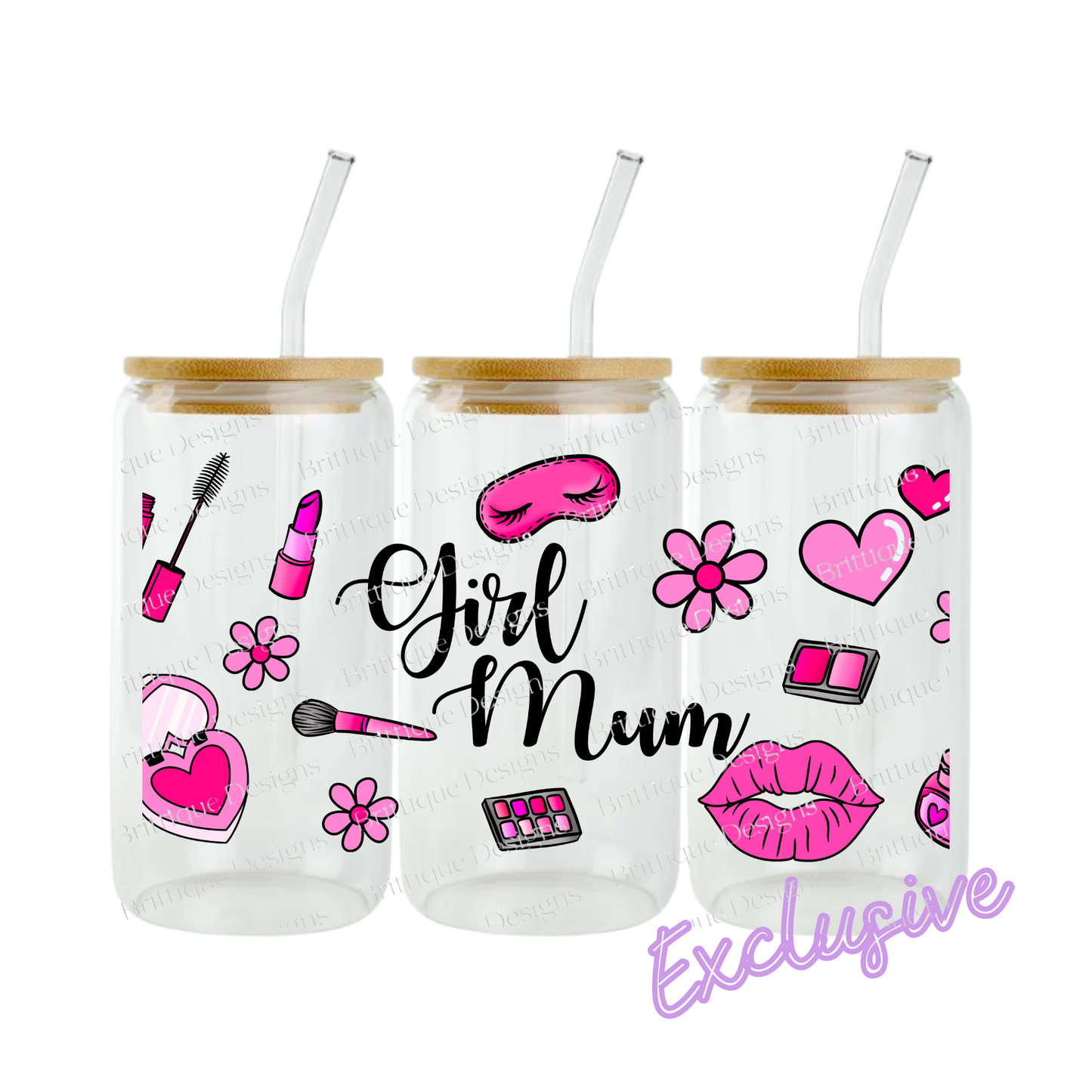 Girl Mum | 16oz UV DTF Exclusive
