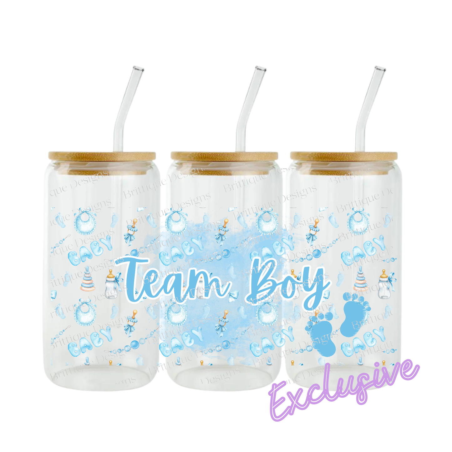 Team Boy | 16oz UV DTF Exclusive