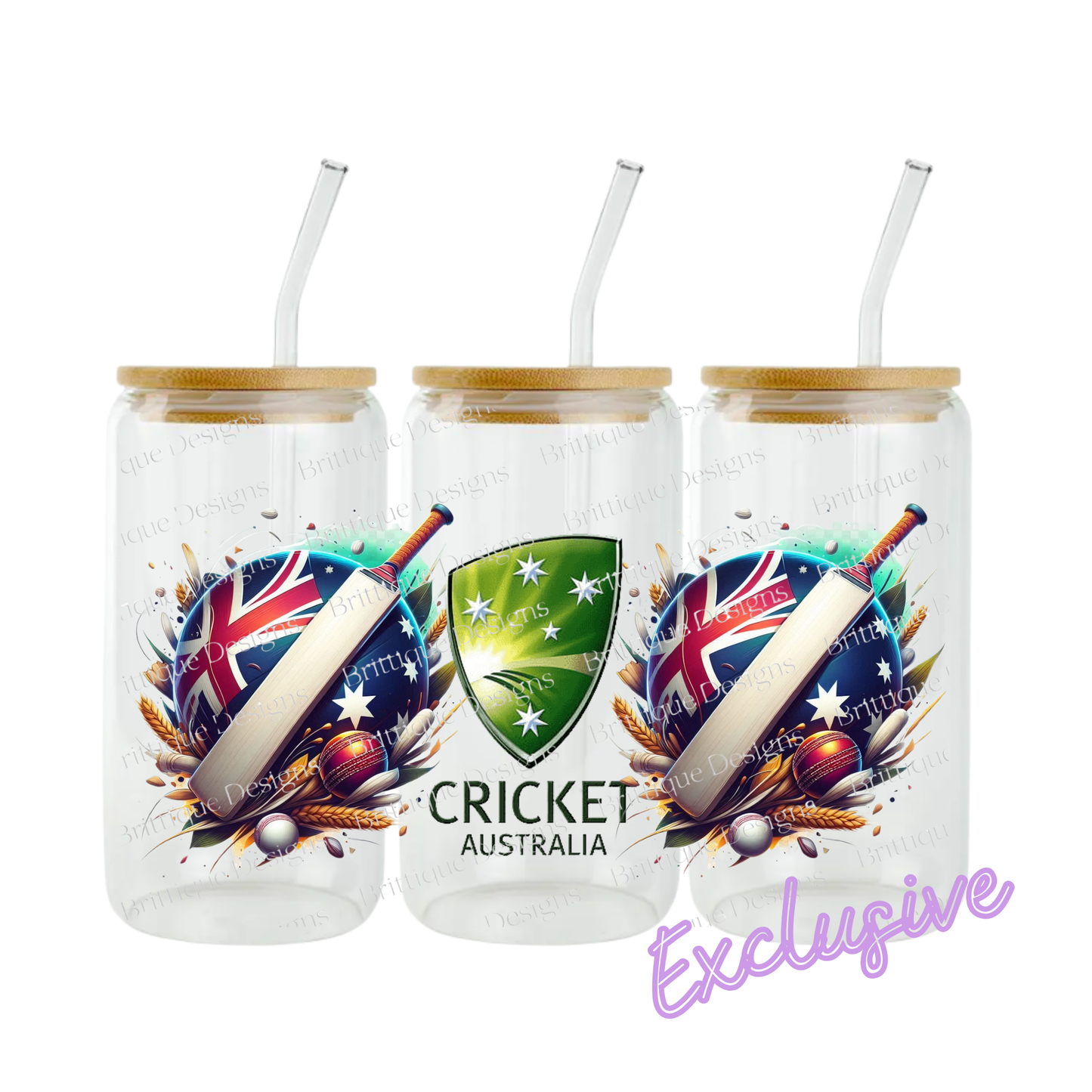 Cricket | Sports | 16oz UV DTF Exclusive
