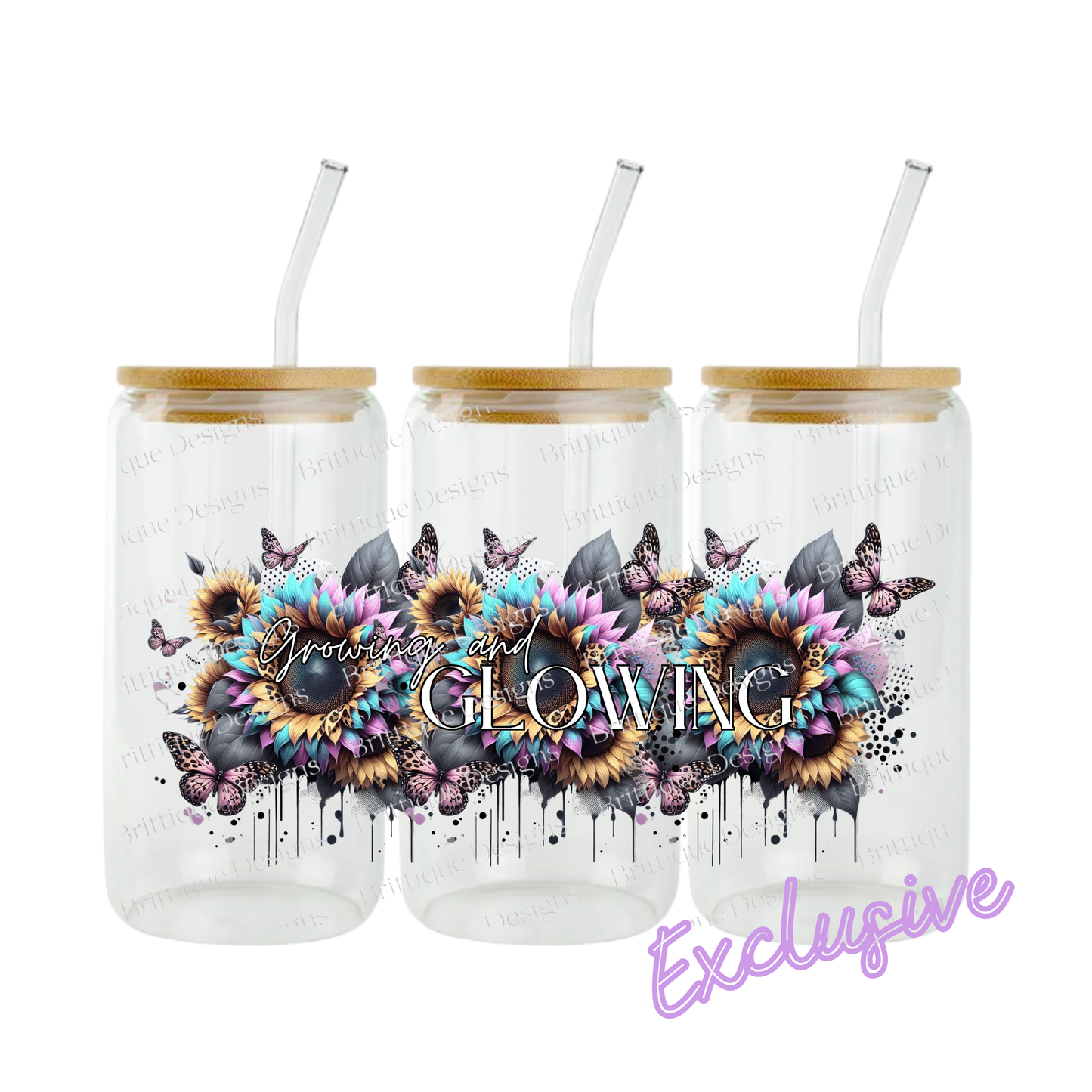 Growing & Glowing | 16oz UV DTF Exclusive