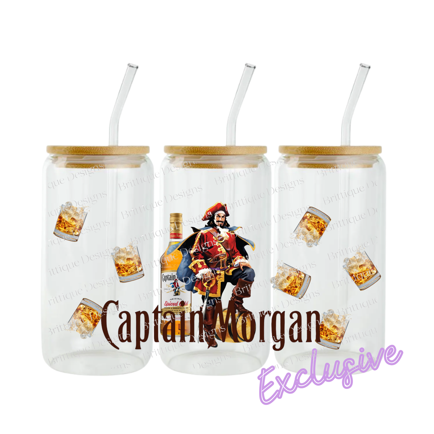 Captain M0rg4n | 16oz UV DTF Exclusive | #1009