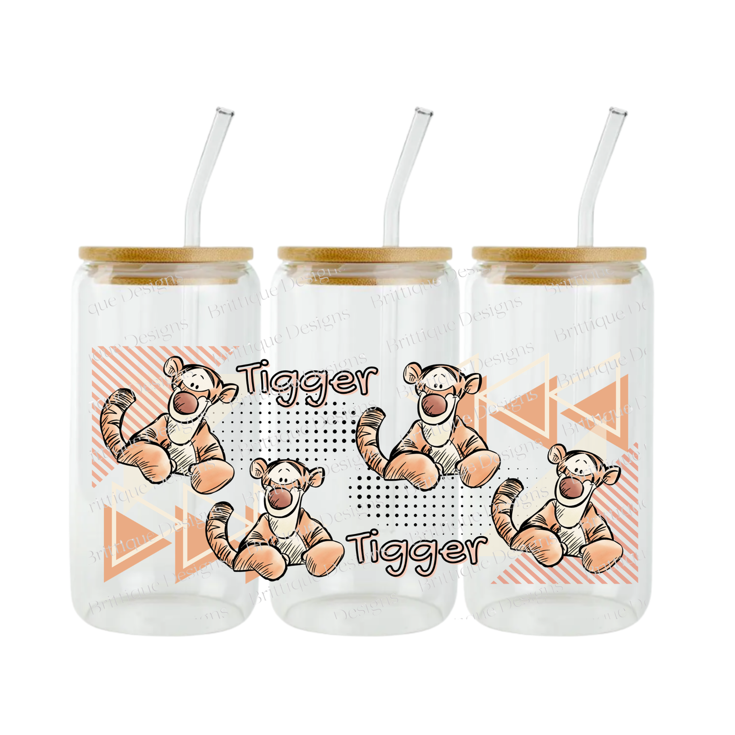 T1gg3r | 16oz Double Sided UV DTF | #457