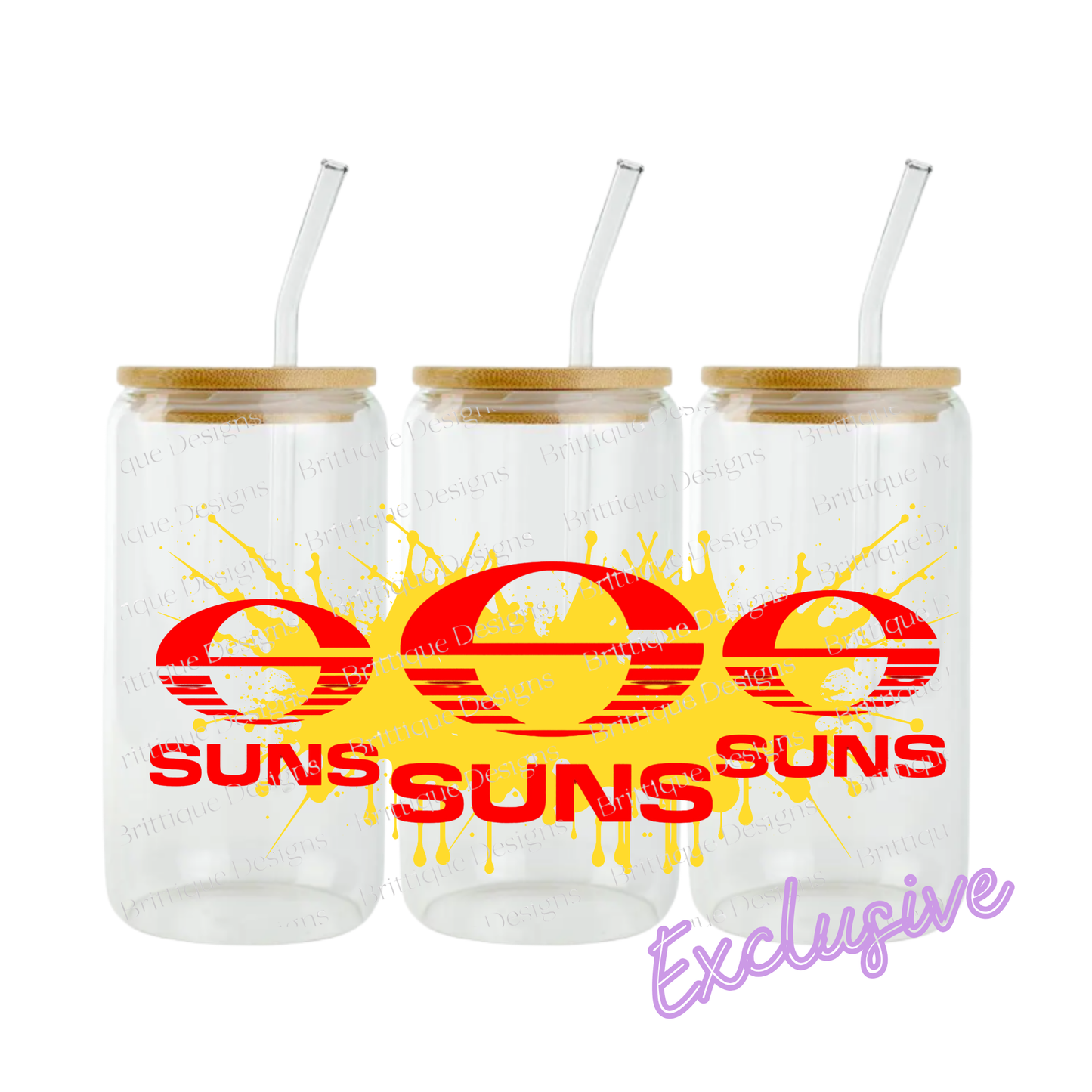 Gold Coast Suns | AFL Football | 16oz UV DTF Exclusive