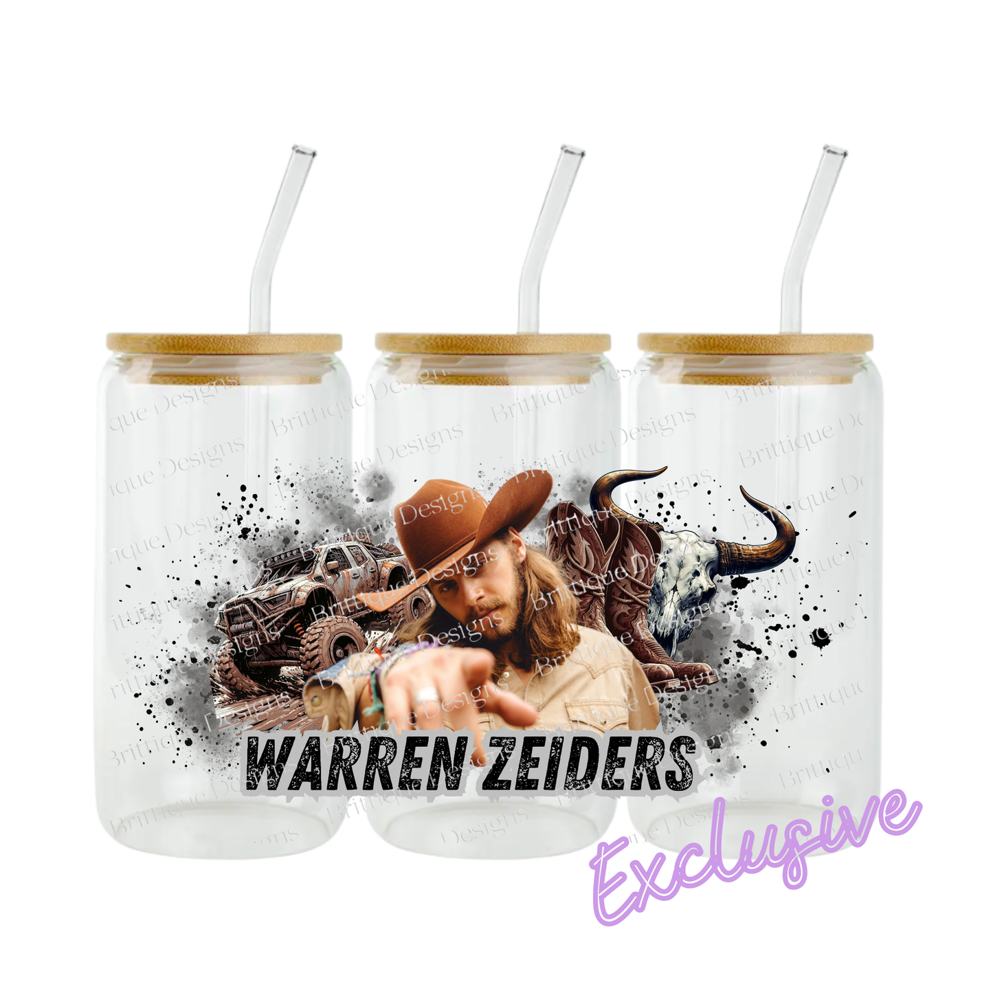 Warren Zeiders | 16oz UV DTF Exclusive