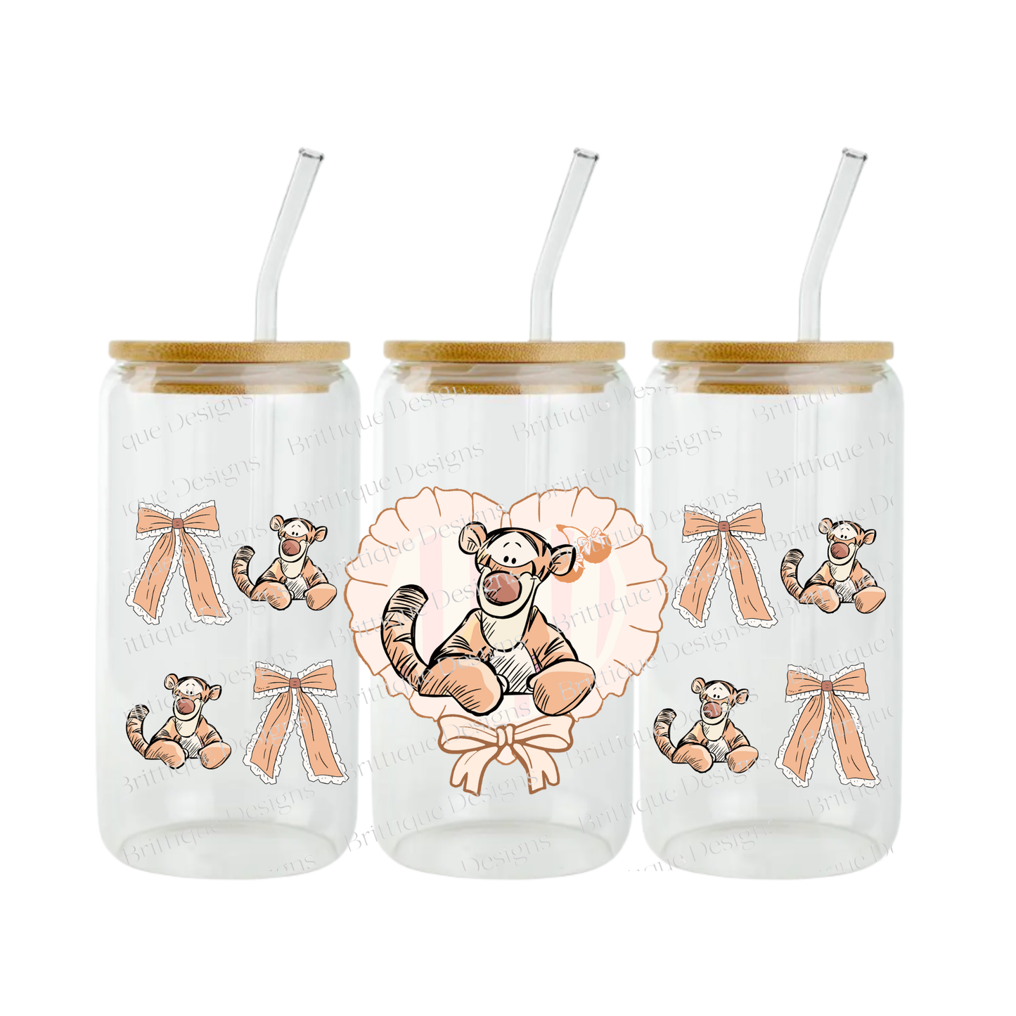 T1gg3r | 16oz Double Sided UV DTF | #437