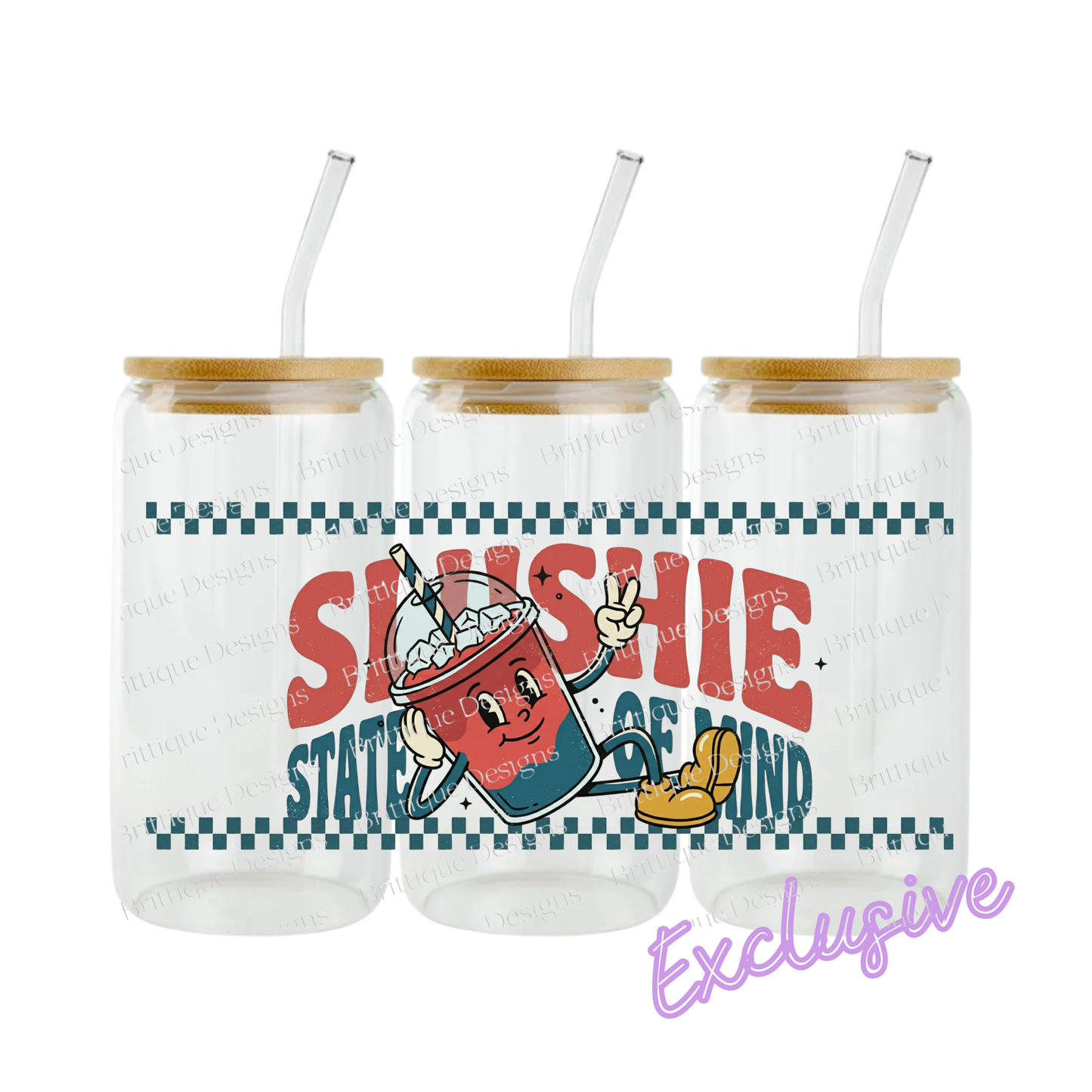 Slushie State OF Mind | 16oz UV DTF Exclusive