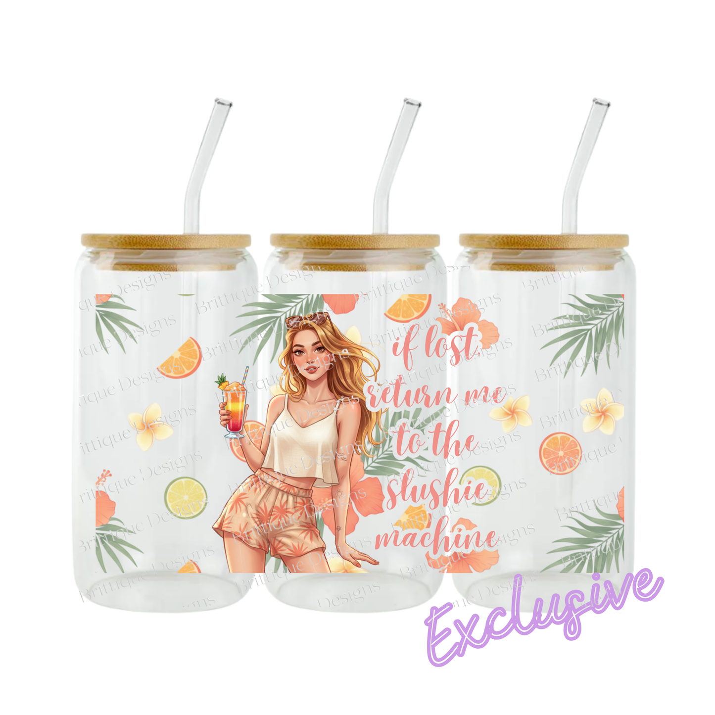 Return To The Slushie Machine | 16oz UV DTF Exclusive