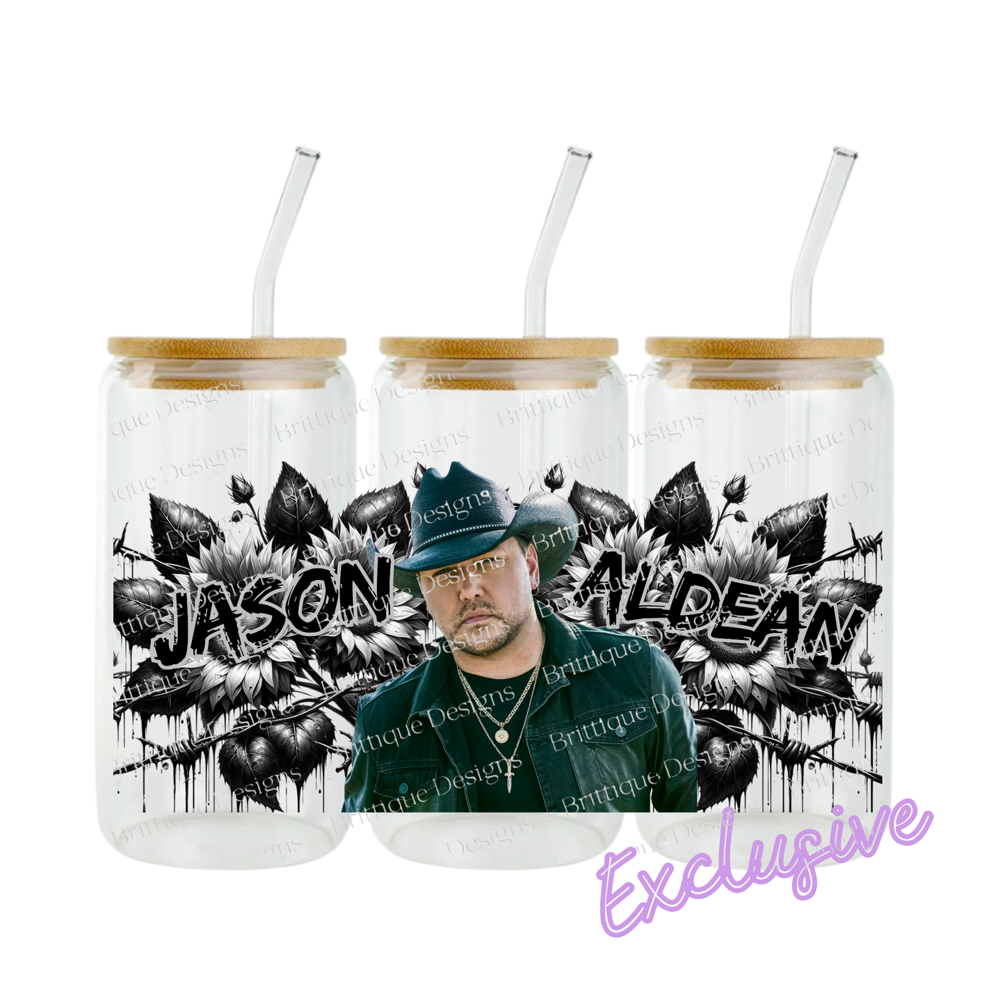 Jason Aldean | 16oz UV DTF Exclusive