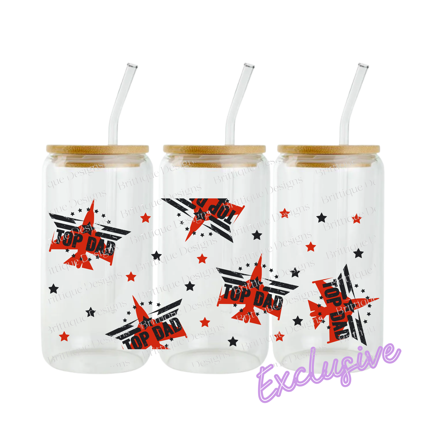 Top Dad | 16oz UV DTF Exclusive | #1014