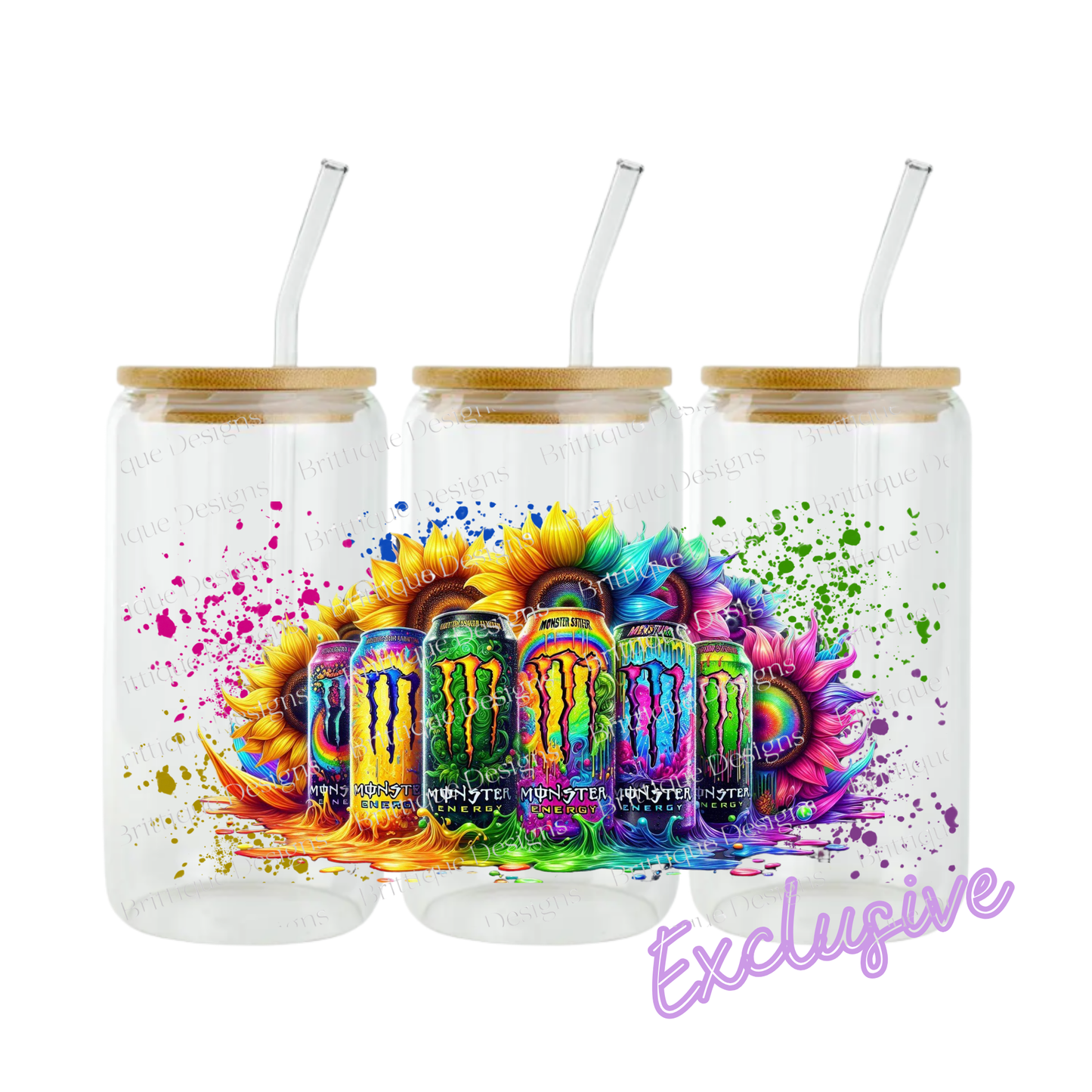 Monster Energy | 16oz UV DTF Exclusive