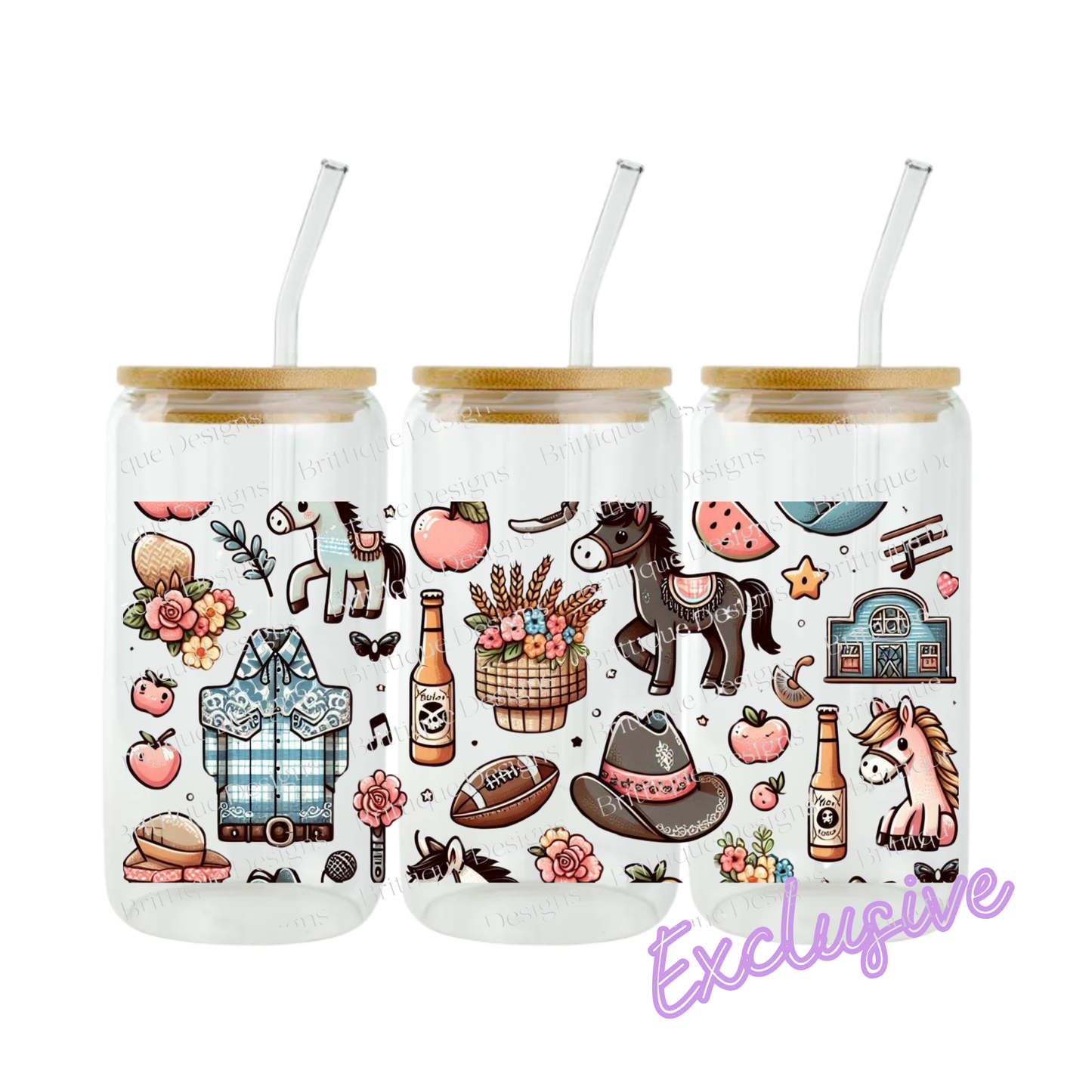 Rodeo Rascals | 16oz UV DTF Exclusive