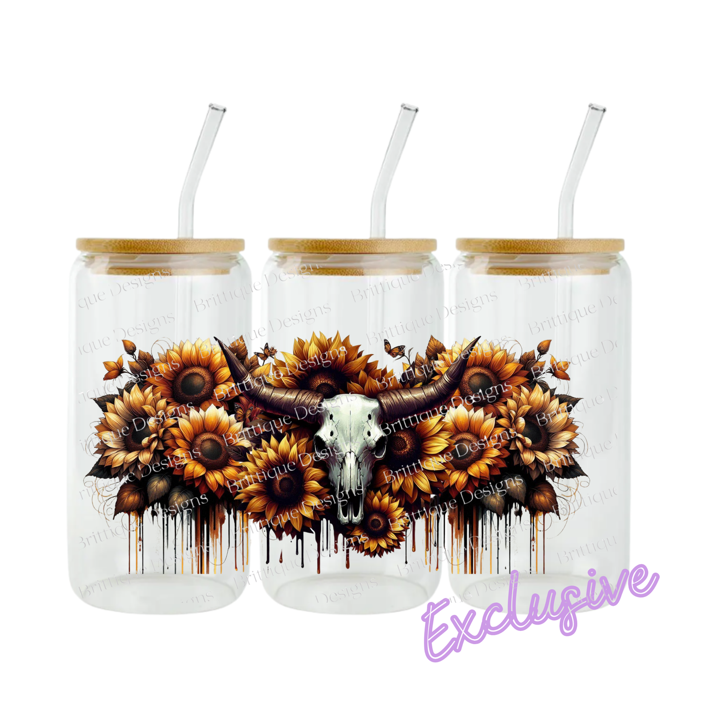 Desert Skull | 16oz UV DTF Exclusive