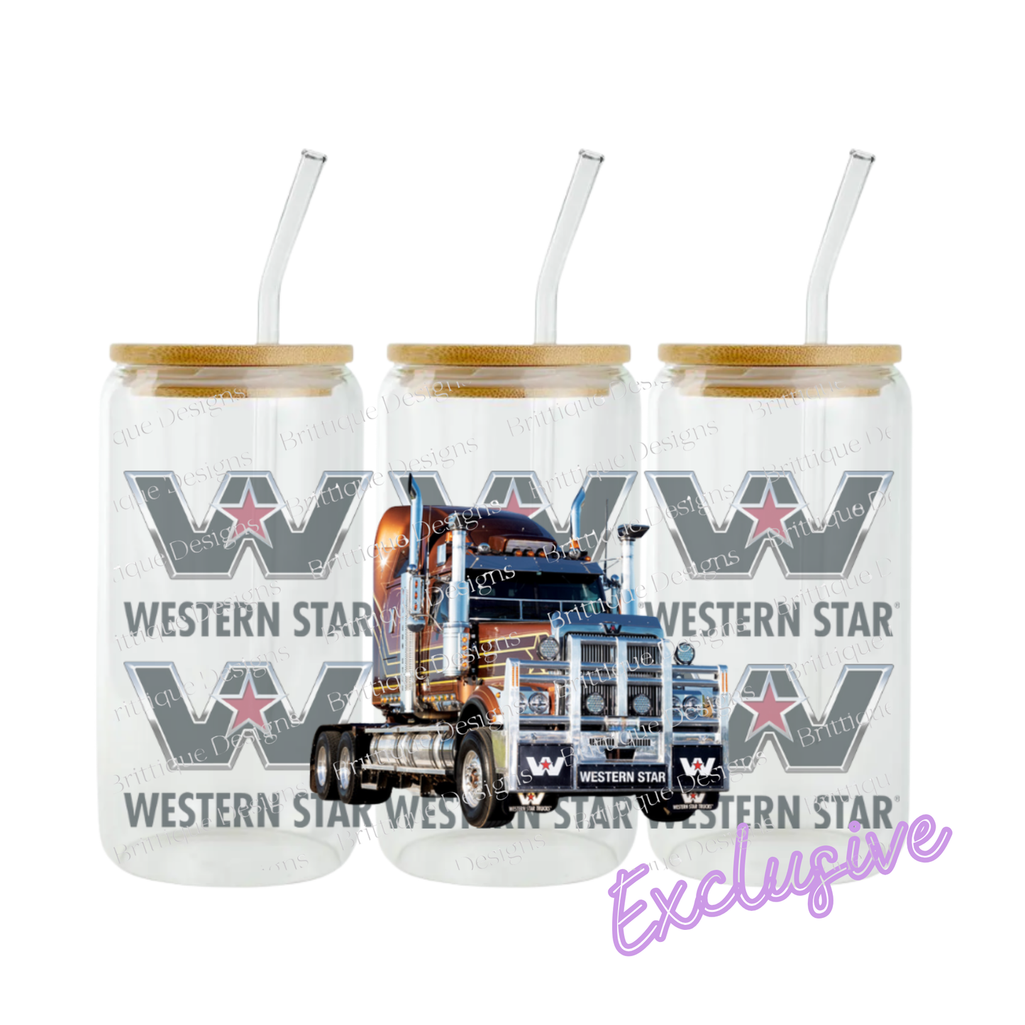 Western Star | 16oz UV DTF Exclusive