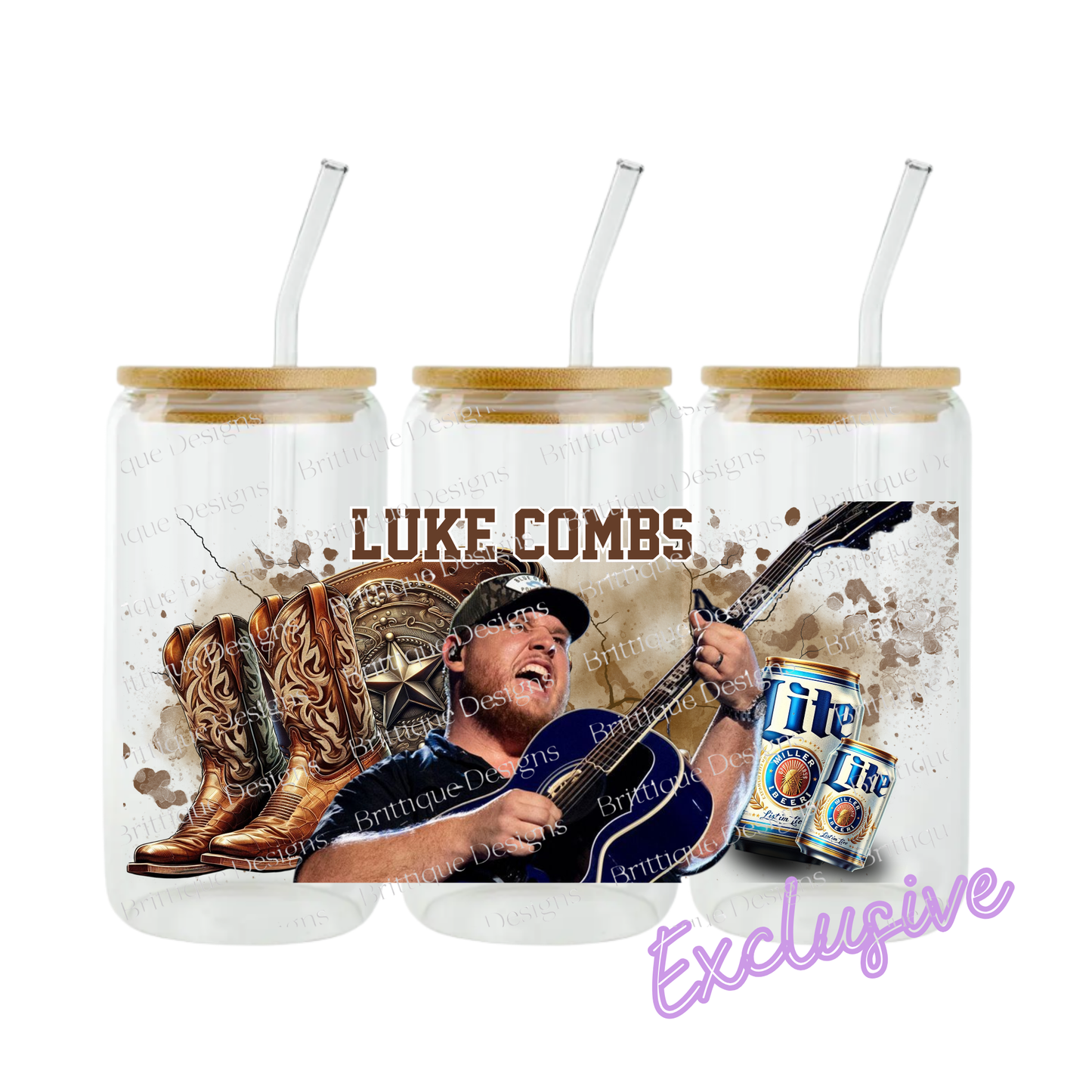 Luk3 C0mbs | 16oz UV DTF Exclusive