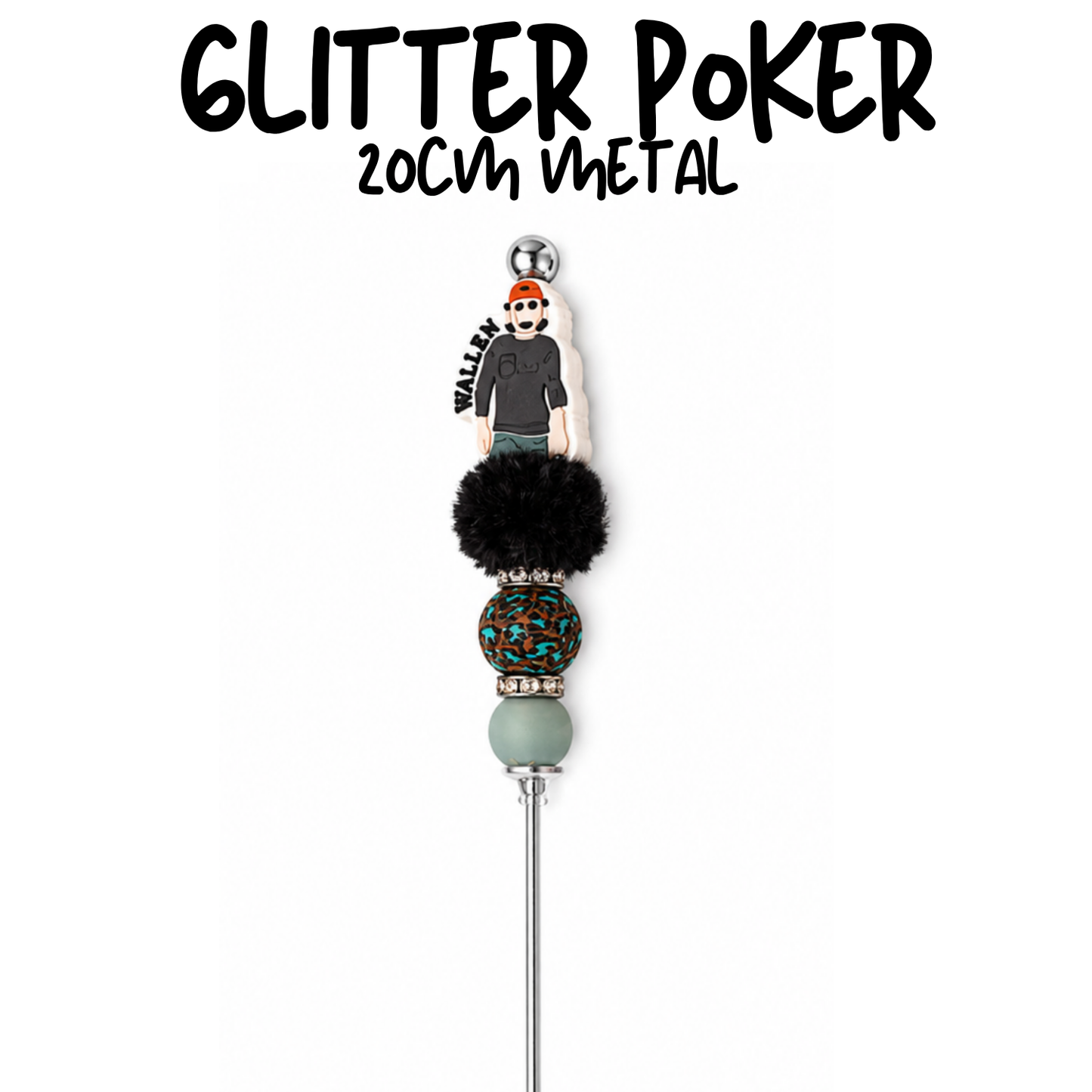 Morgan | 8" Glitter Poker