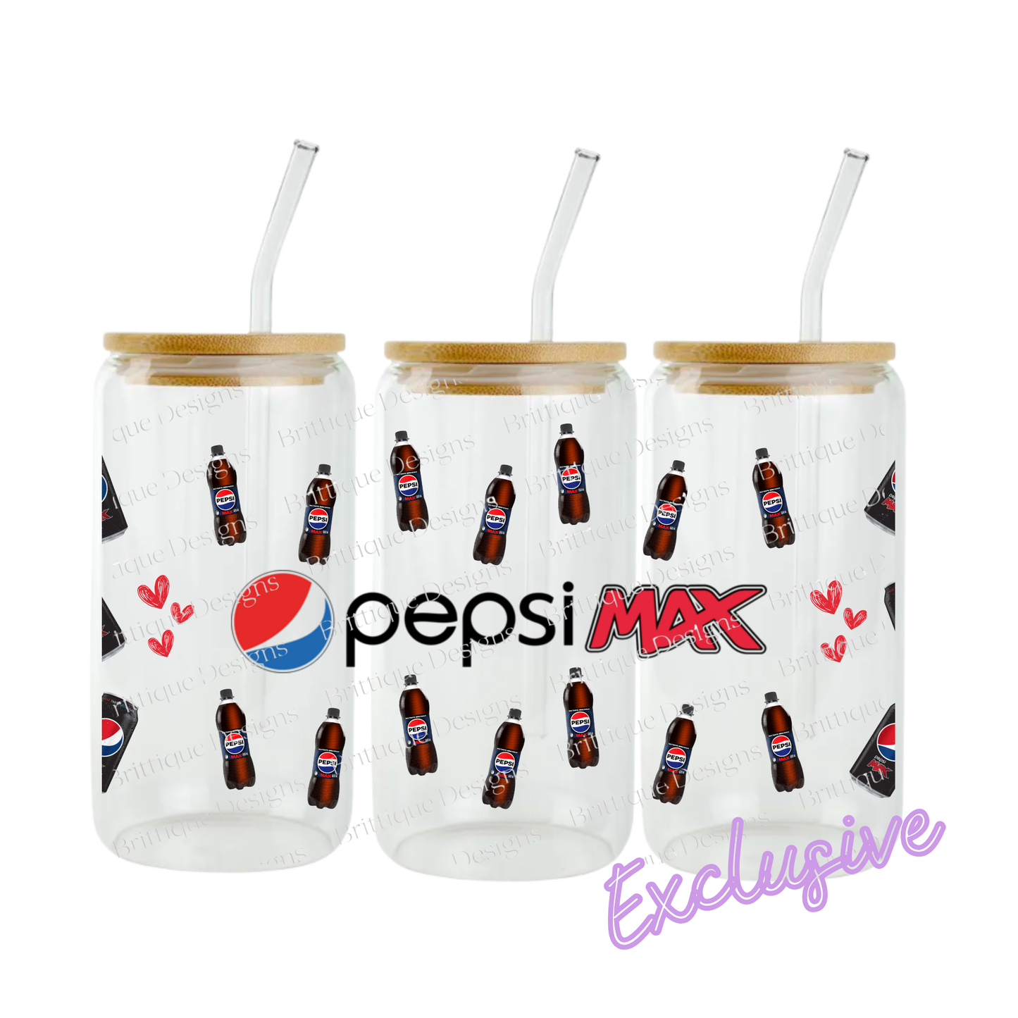 Pepsi Max | 16oz UV DTF Exclusive
