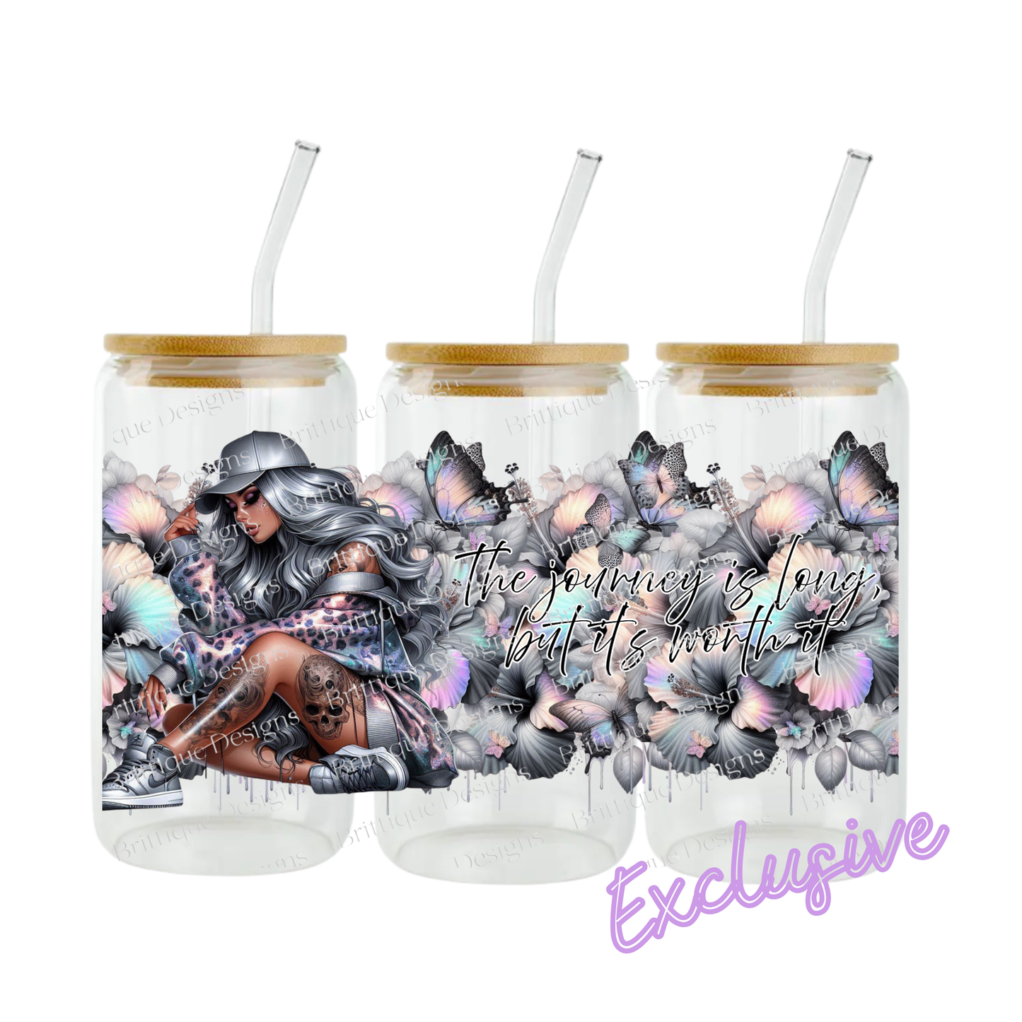 The Journey Is Long | 16oz UV DTF Exclusive