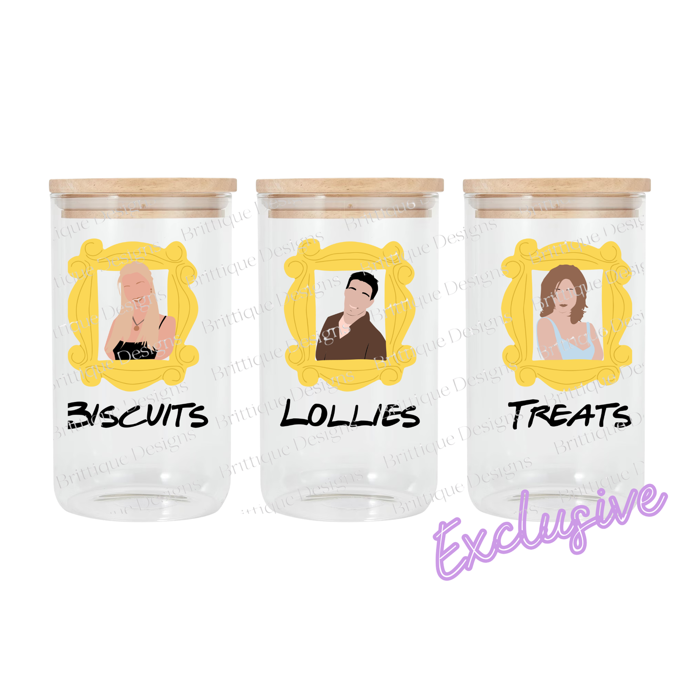 Friends | Canister | 16oz UV DTF Exclusive
