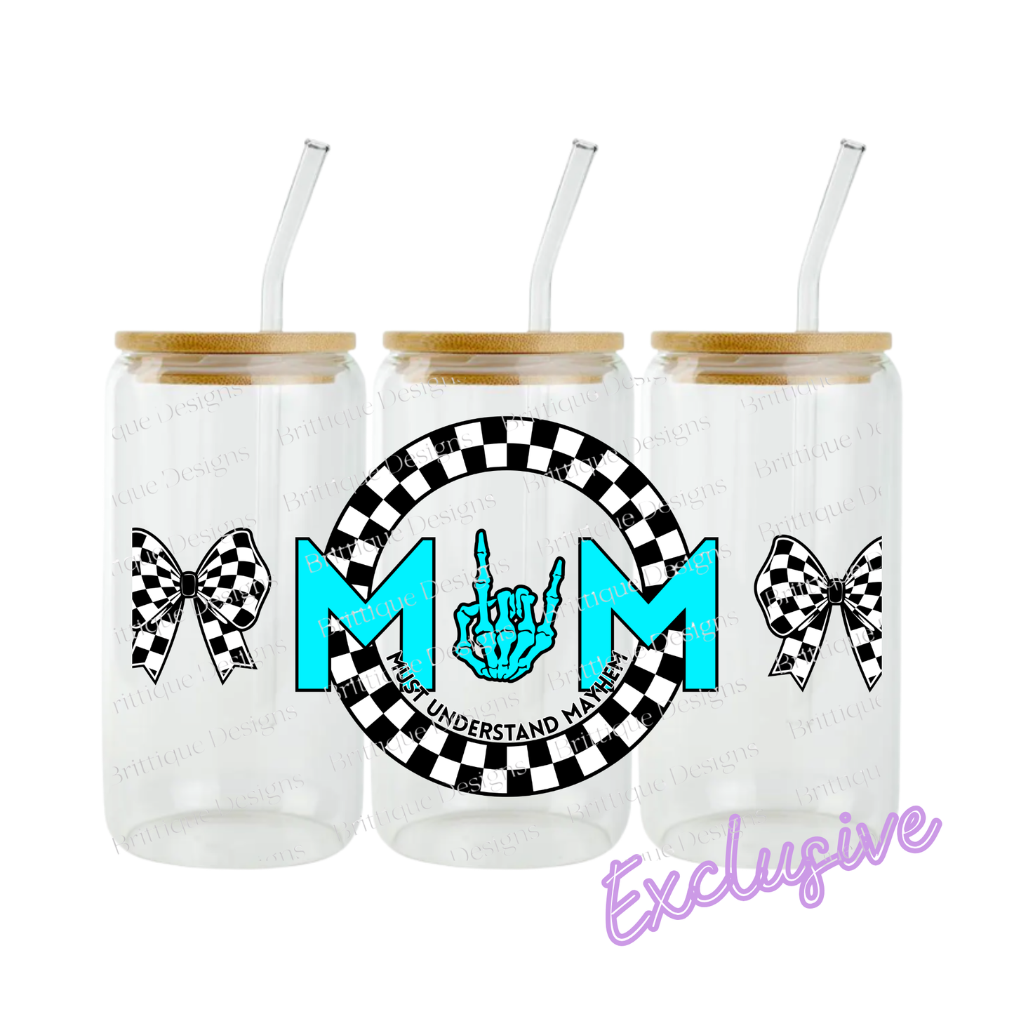 Mum - Teal | 16oz UV DTF Exclusive