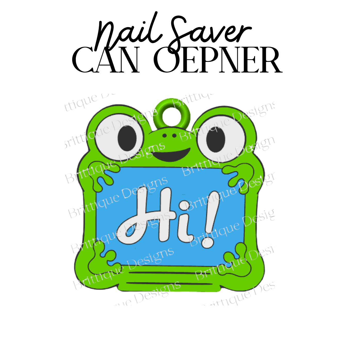 Nail Saver | Can Tab Opener | 3D Printed