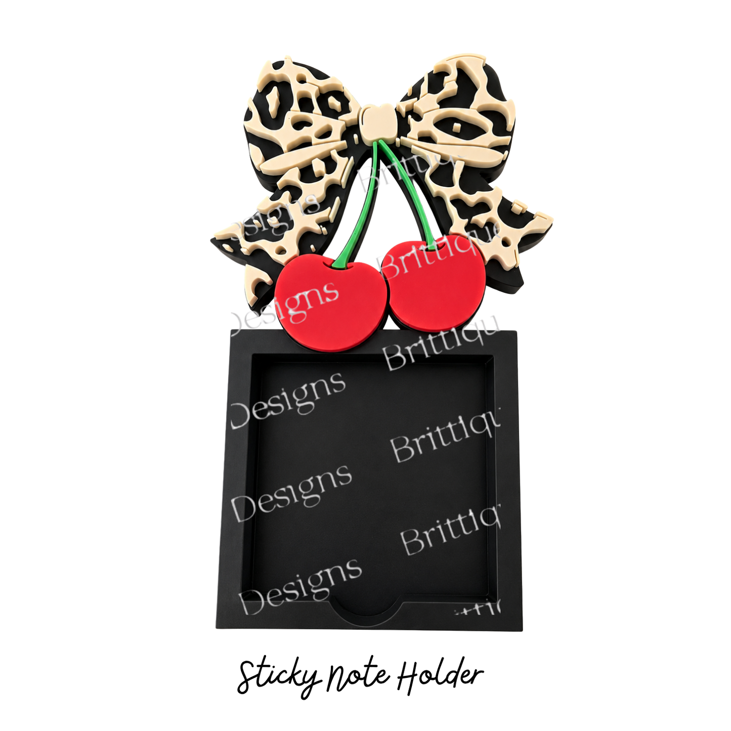 Cherry Bow | 3D Matching Set