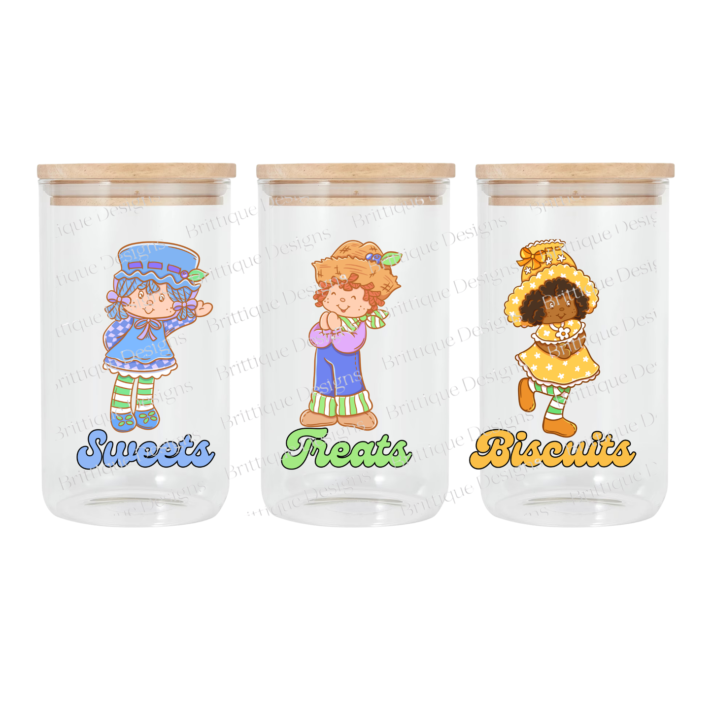 Canister Decal | 16oz Double Sided UV DTF | #736