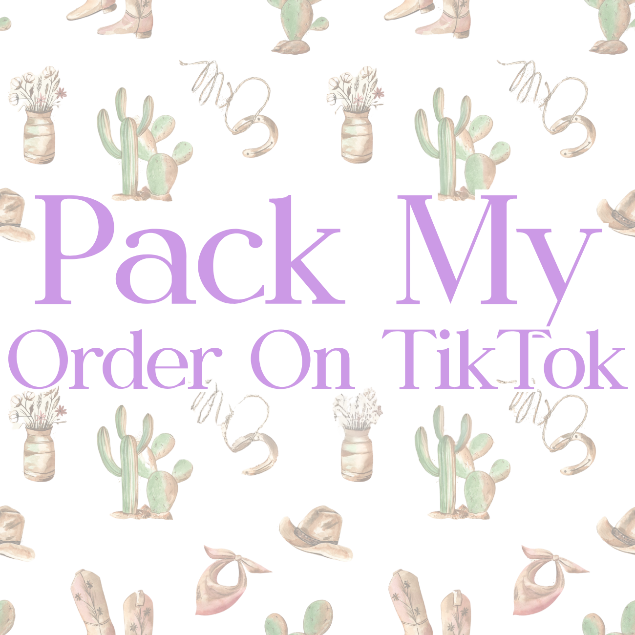 Pack My Order On TikTok