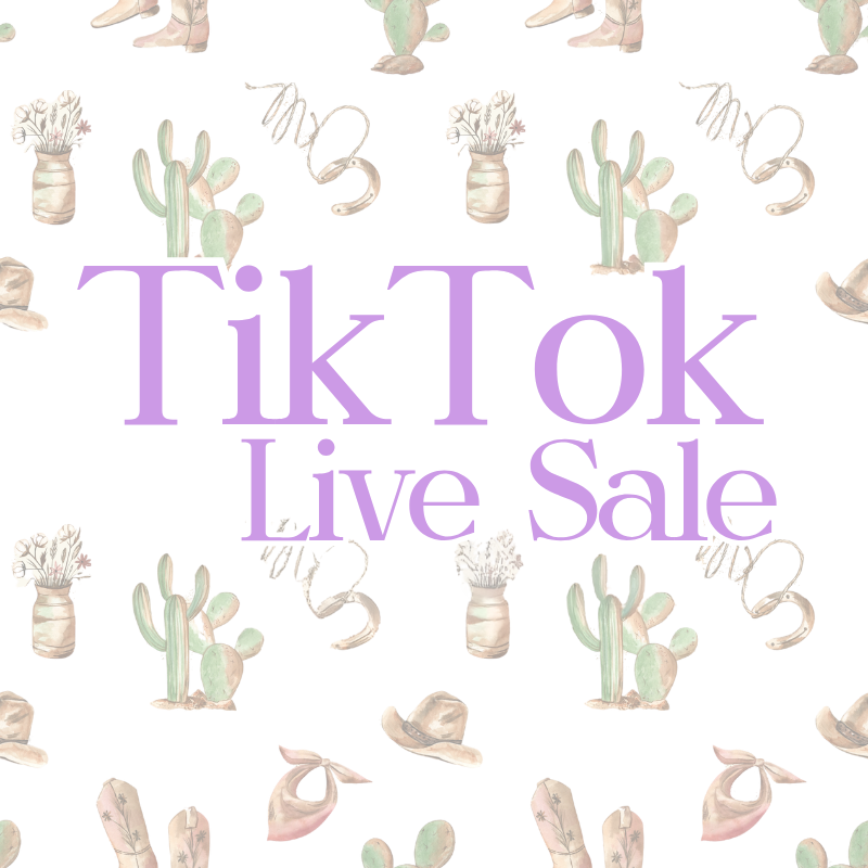 TikTok Live Sale Deposit