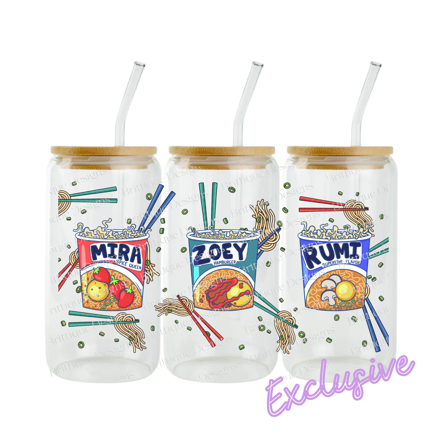 Ramen Slayers | 16oz UV DTF Exclusive