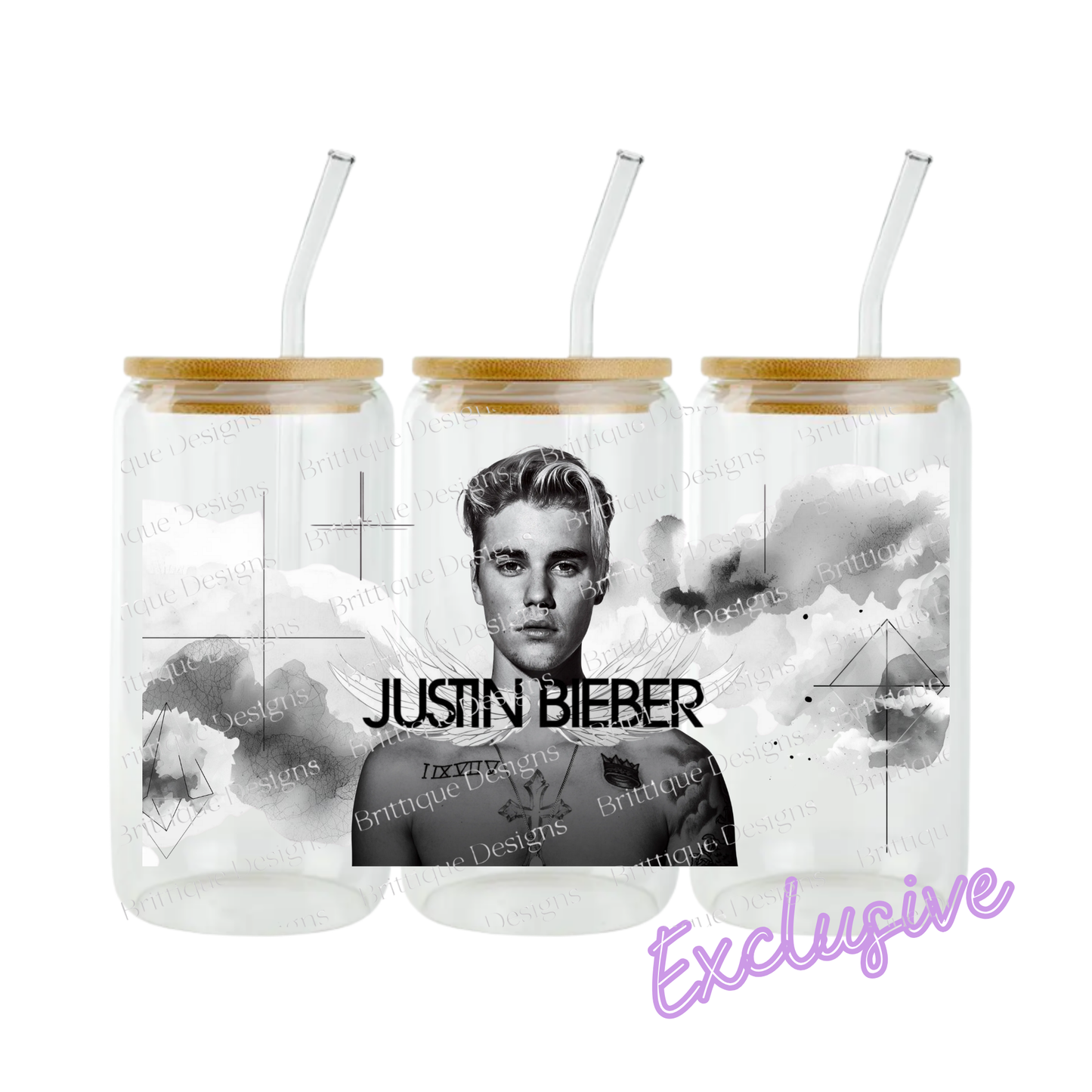 Justin Bieber | 16oz UV DTF Exclusive