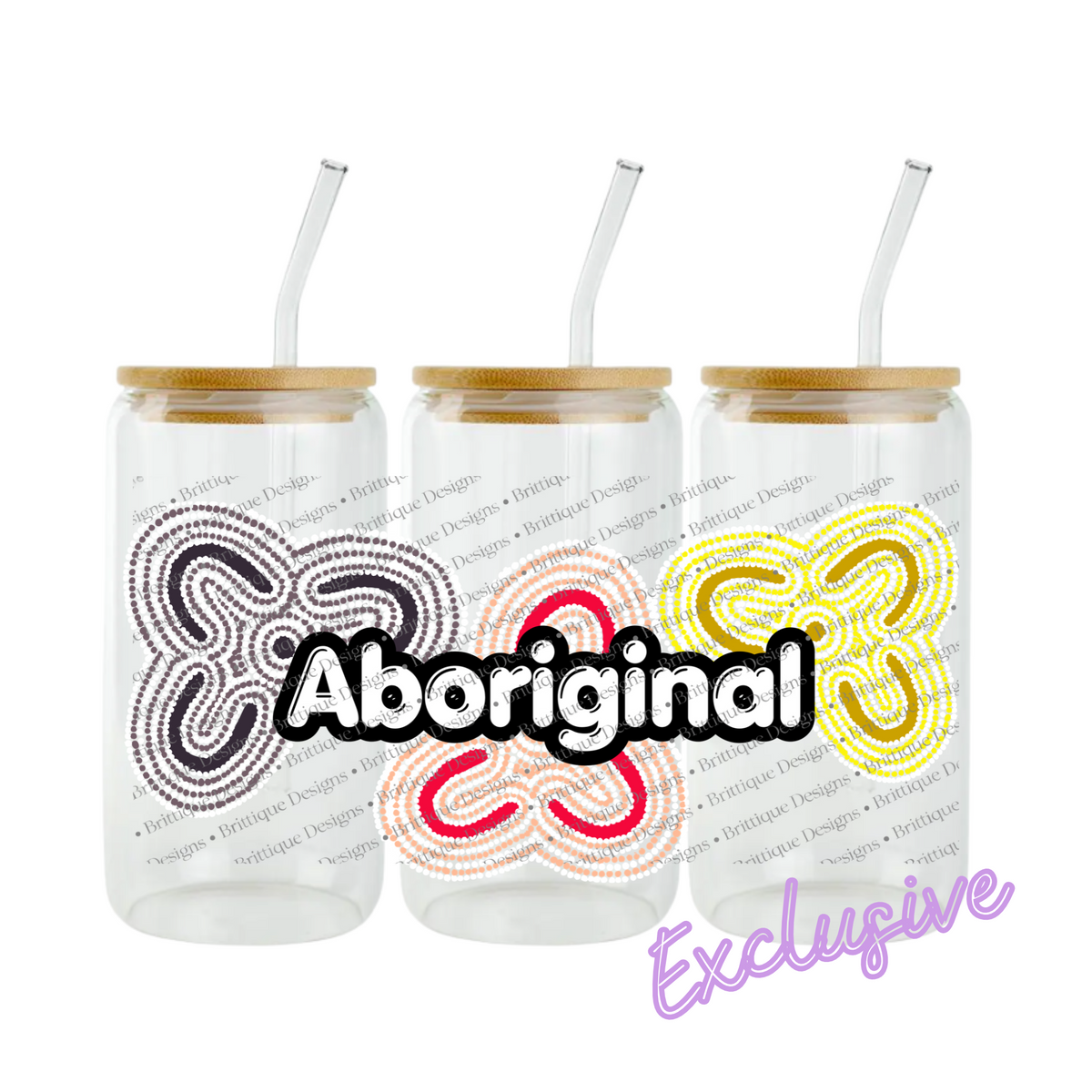 Aboriginal | 16oz UV DTF Exclusive | #240