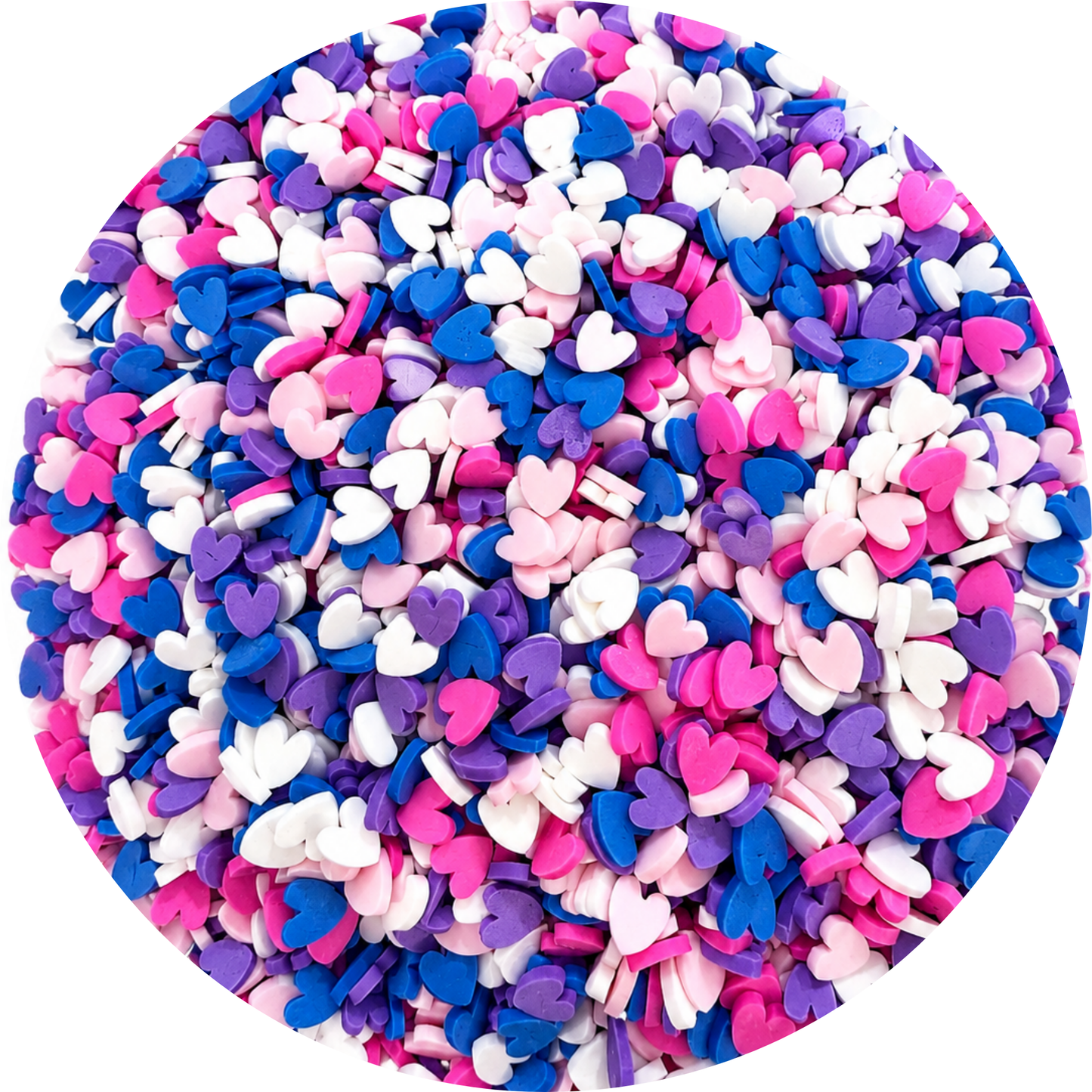 Heart Confetti | Polymer Clay Pieces