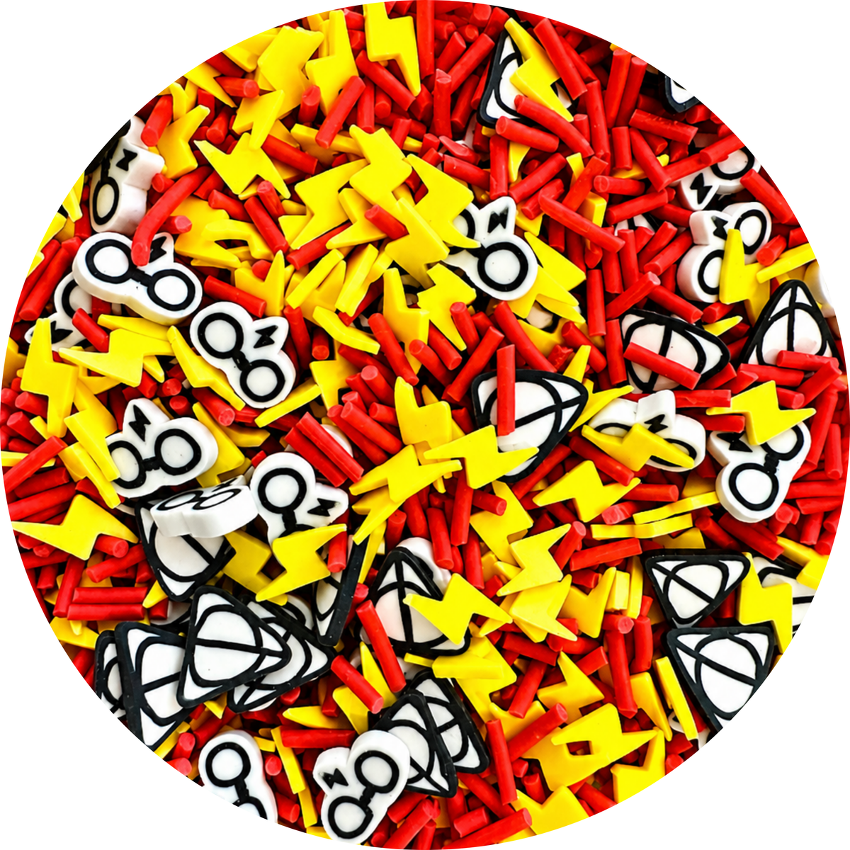 Lightning Scars 5-10mm | Polymer Clay Pieces