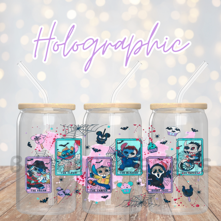 16oz Holographic UV DTF Wrap #40