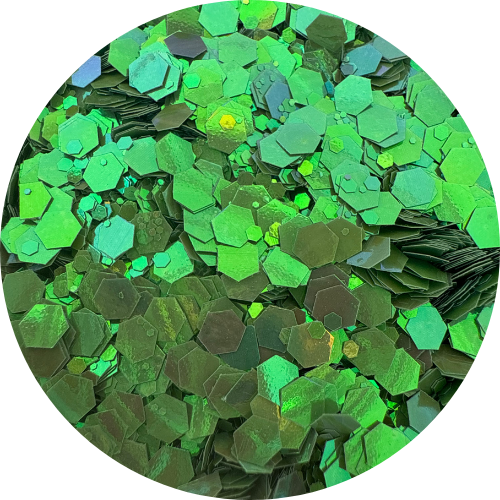 Pine Flash | Colour Shifting | Chunky Glitter | 50g Shaker
