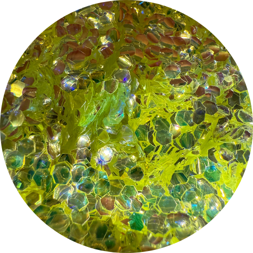 Hi-Vis Honey | Bubble Glitter | 40g Shaker