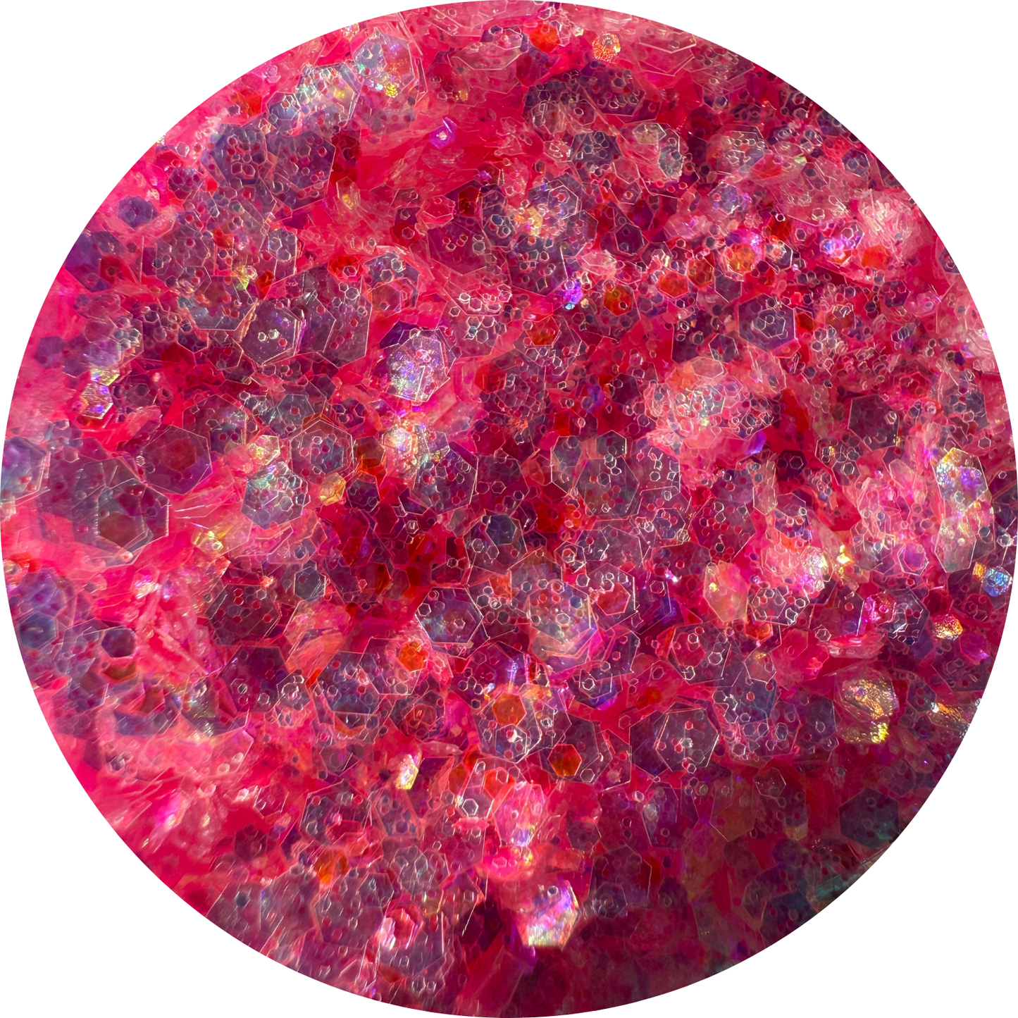 Blushfire | Translucent Fluffy Glitter | 50g Shaker