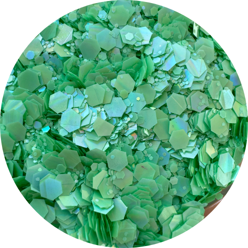 Mint Magic | Holographic | Chunky Glitter | 50g Shaker