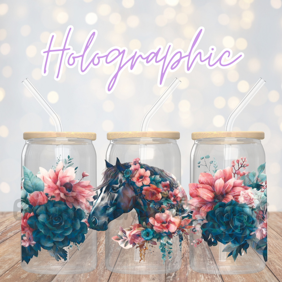 16oz Holographic UV DTF Wrap #1