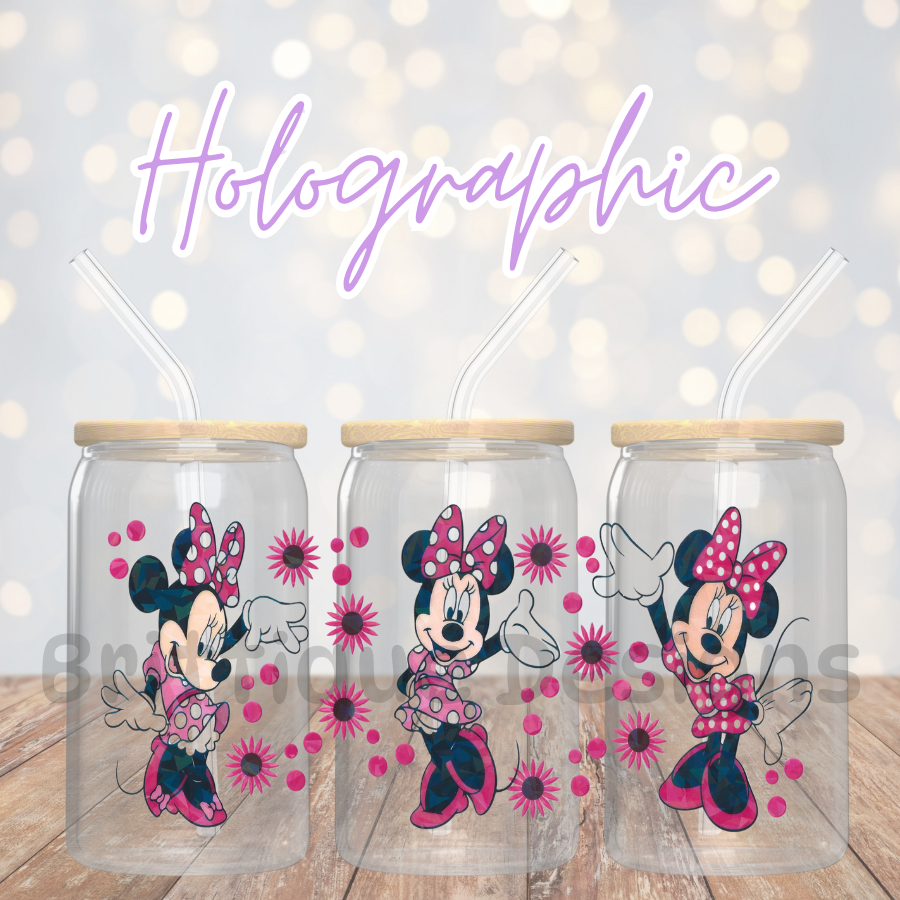 16oz Holographic UV DTF Wrap #36
