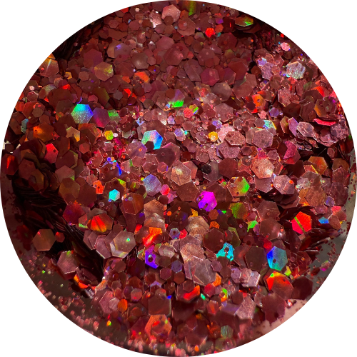 Vintage Rose | Holographic | Chunky Glitter | 50g Shaker