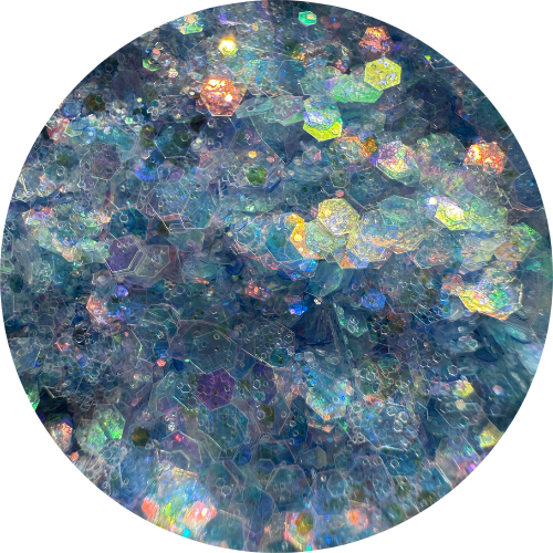 Opal | Translucent Fluffy Glitter | 50g Shaker