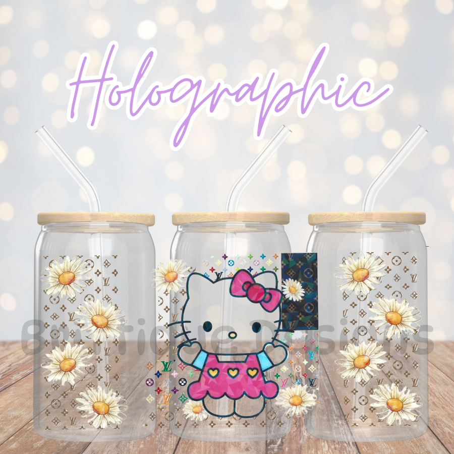 16oz Holographic UV DTF Wrap #13