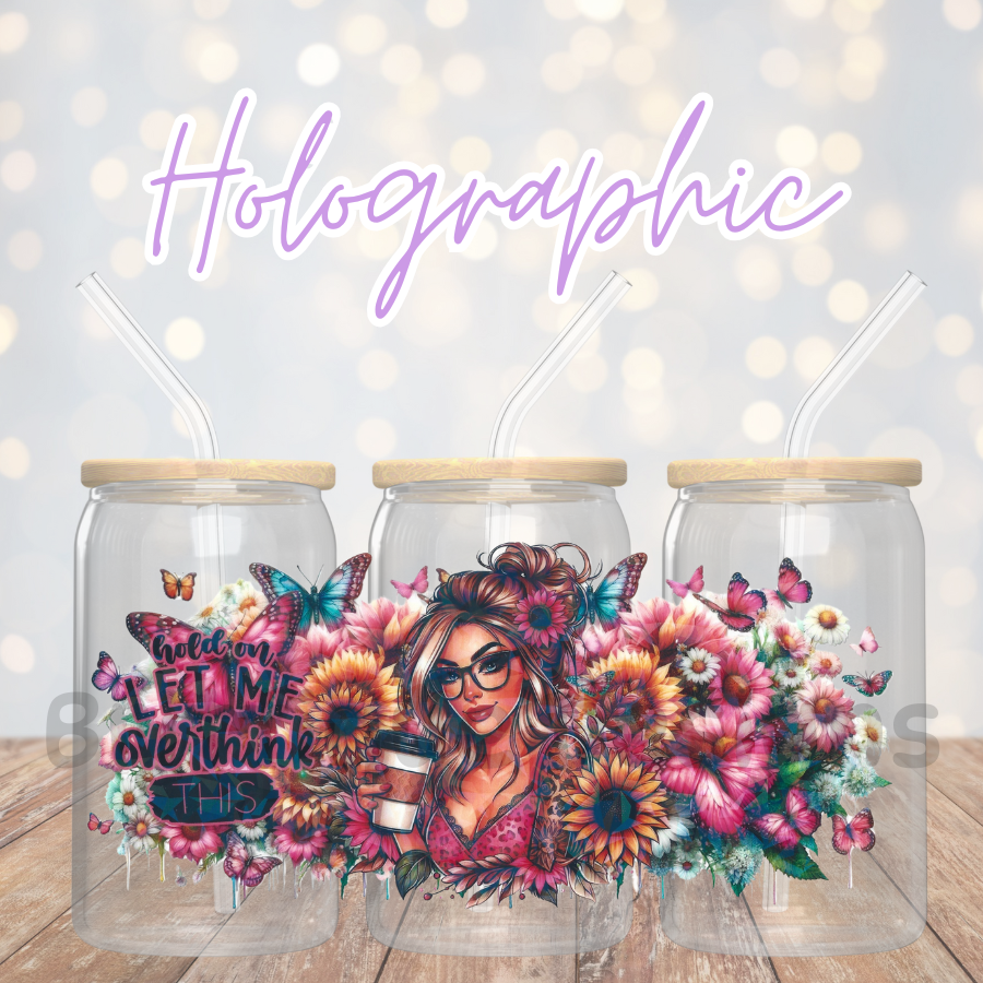 16oz Holographic UV DTF Wrap #23
