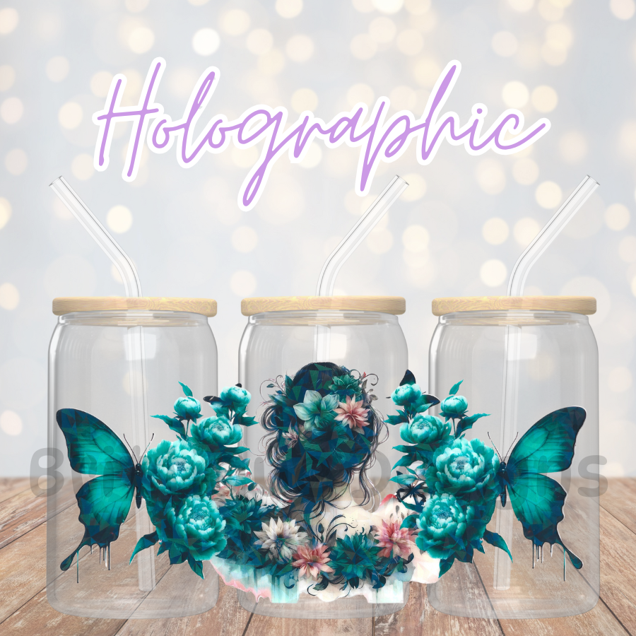 16oz Holographic UV DTF Wrap #5