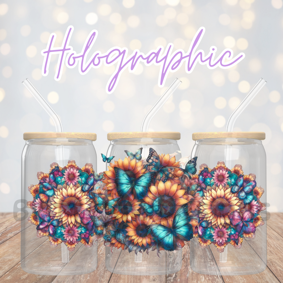16oz Holographic UV DTF Wrap #46
