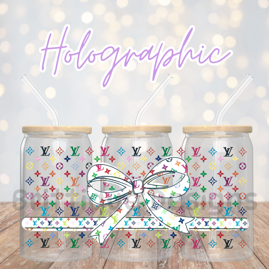 16oz Holographic UV DTF Wrap #11