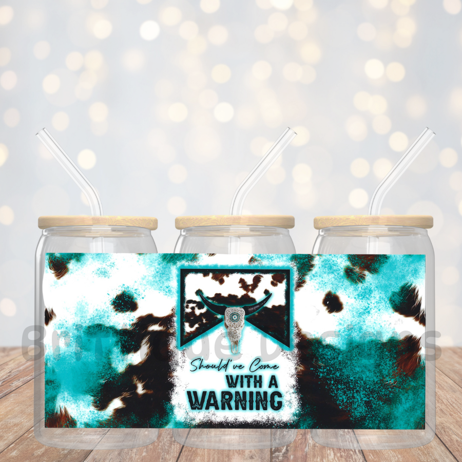16oz Double Sided UV DTF Wrap #195