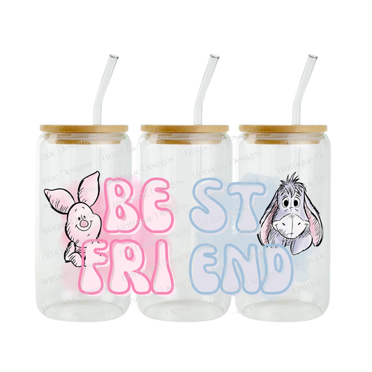 Best Friend P1gl3t & E3y0re | 16oz Double Sided UV DTF | #426